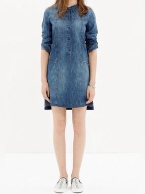 Madewell Denim Downplay Shirtdress A8529 EUC M Medium